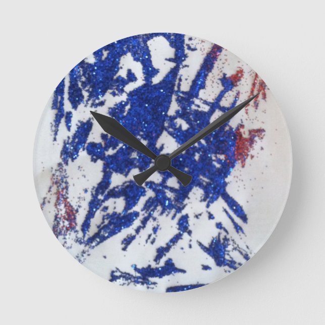 Keepyme Runde Wanduhr (Vorderseite)