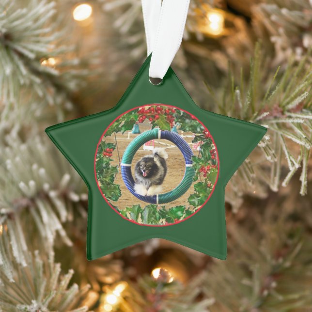 Kees Agility Xmas Ornament 2 (Baum)