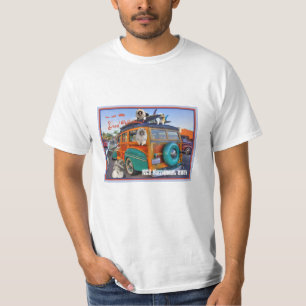 Kees in einem Woodie Wagon T-Shirt