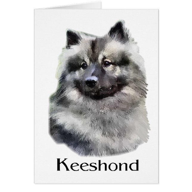 Keeshond Art Geschenke (Vorne)