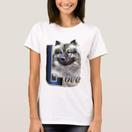 Keeshond Art Geschenke T-Shirt