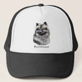 Keeshond Art Geschenke Truckerkappe