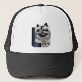 Keeshond Art Geschenke Truckerkappe