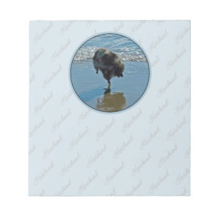 Keeshond Ballettfotos - Niedliche Original Dog Art Notizblock