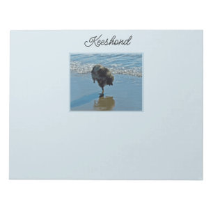 Keeshond Ballettfotos - Niedliche Original Dog Art Notizblock