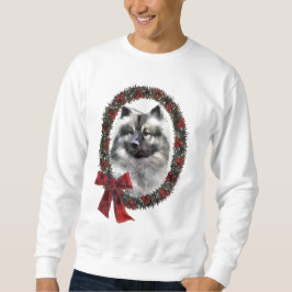 Keeshond Christmas Geschenke Sweatshirt