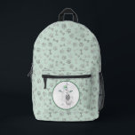 Keeshond Christmas Snowman Painting Dog Art Bedruckter Rucksack<br><div class="desc">Keeshond Weihnachten Snowman Hund Portrait, Original-Bild. Wir sind auf niedliche und lustige Originalkunst spezialisiert, die wir für Sie selbst oder als Geschenk für Ihre Keeshond-Freunde kaufen können. Seien Sie kreativ - klicken Sie auf KENNEN, um Text hinzuzufügen/zu entfernen/zu ändern, das Bild zu verändern, Farben zu ändern oder alles andere, was...</div>