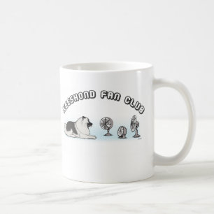 Keeshond Fan Club   Niedlich Keesie Cartoon Dog Tasse