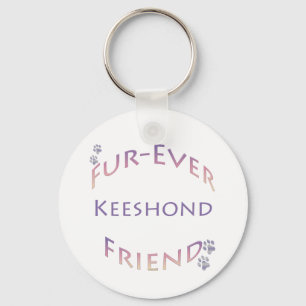 Keeshond Furever Schlüsselanhänger