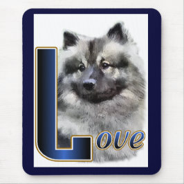 Keeshond Geschenke Mousepad
