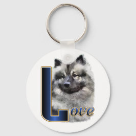 Keeshond Geschenke Schlüsselanhänger
