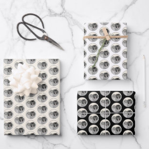 Keeshond Graphics Keeshond Mama and Son Wrapping P Geschenkpapier Set