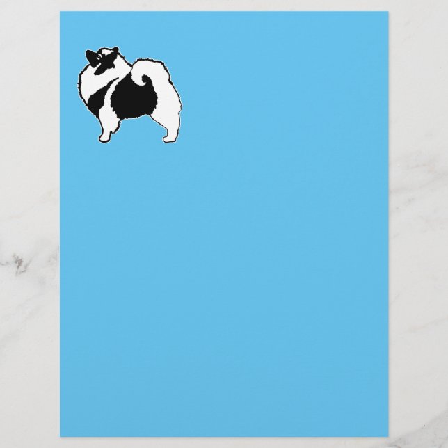 Keeshond Graphics - Niedliche Original Dog Art (Vorderseite)