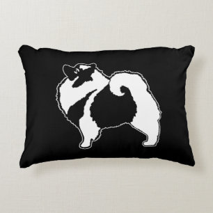 Keeshond Graphics - Niedliche Original Dog Art Dekokissen