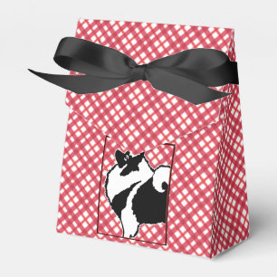 Keeshond Graphics - Niedliche Original Dog Art Geschenkschachtel