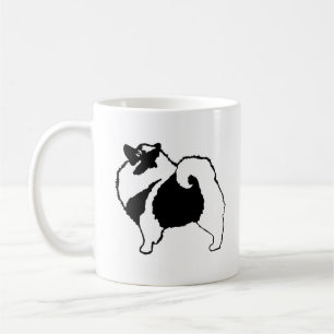 Keeshond Graphics - Niedliche Original Dog Art Kaffeetasse