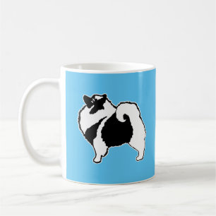 Keeshond Graphics - Niedliche Original Dog Art Kaffeetasse