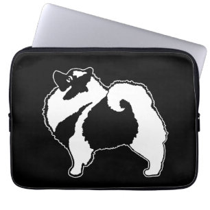 Keeshond Graphics - Niedliche Original Dog Art Laptopschutzhülle