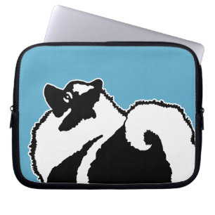 Keeshond Graphics - Niedliche Original Dog Art Laptopschutzhülle
