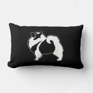 Keeshond Graphics - Niedliche Original Dog Art Lendenkissen
