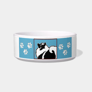 Keeshond Graphics - Niedliche Original Dog Art Napf