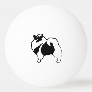 Keeshond Graphics - Niedliche Original Dog Art Tischtennisball