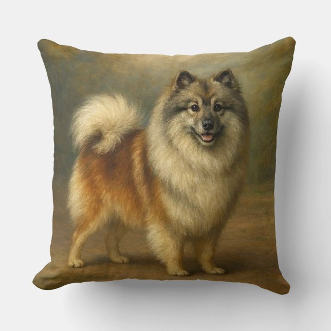 Keeshond Kissen (Vorderseite)