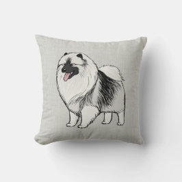 Keeshond Kissen