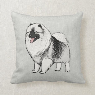 Keeshond Kissen