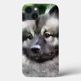 Keeshond Lovers Kunstgeschenke Case-Mate iPhone Hülle