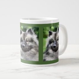 Keeshond Lovers Kunstgeschenke Jumbo-Tasse