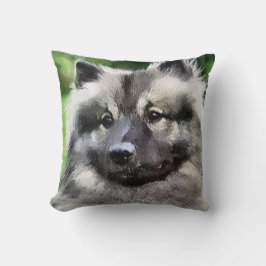 Keeshond Lovers Kunstgeschenke Kissen
