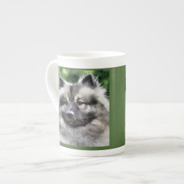 Keeshond Lovers Kunstgeschenke Prozellantasse