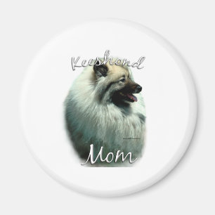 Keeshond Mama 2 Magnet