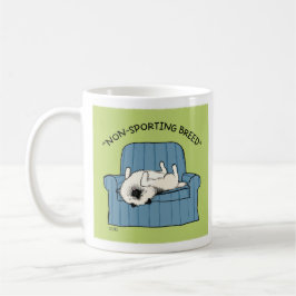 Keeshond "Non-Sporting Breed" Humorischer Hund Kaffeetasse