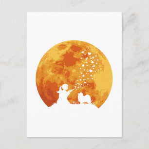 Keeshond Postkarte
