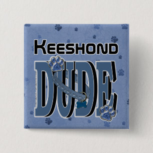 Keeshond TYP Button