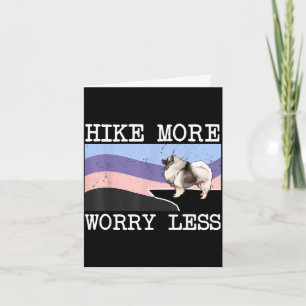 Keeshond wandert mehr, sorgt euch weniger Grafik W Karte