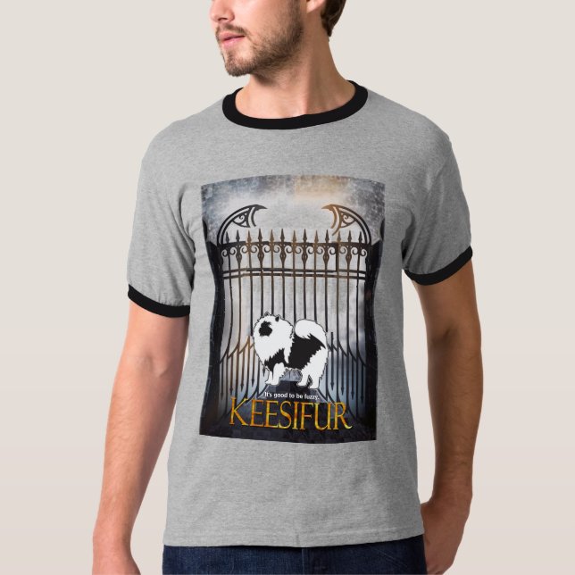 Keesifur - es ist gut, flockiger T - Shirt zu sein (Vorderseite)