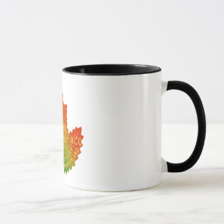 Keesling Leaf Anzeige Tasse
