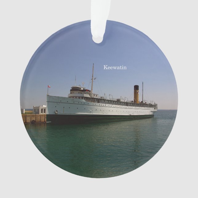 Keewatin-Acrylschmuck Ornament (Vorderseite)
