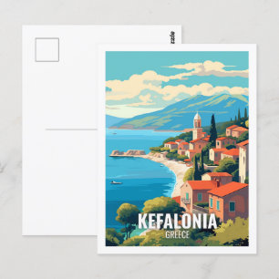 Kefalonia Griechenland Berühmte Reiseziele Postkarte