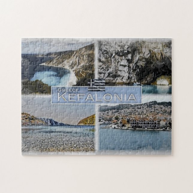 Kefalonia - Griechenland - Puzzle (Horizontal)