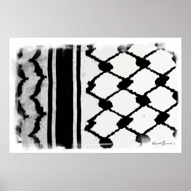 Keffiyah Poster (Vorne)