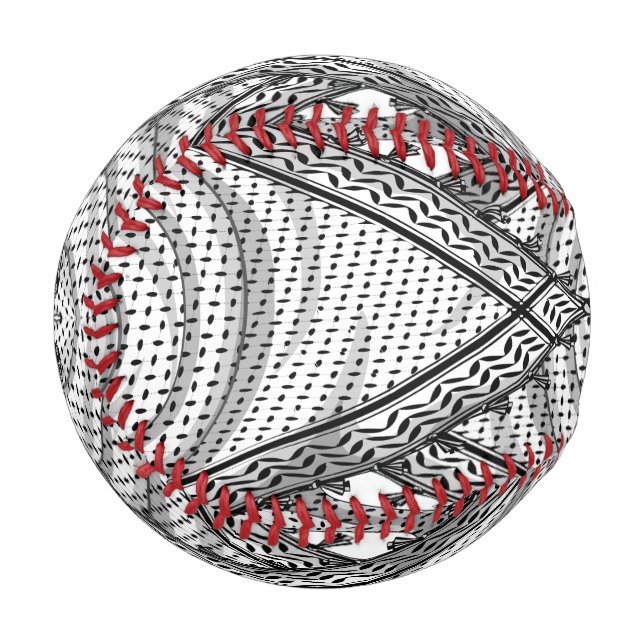 Keffiyeh palästinensischer Scarf Traditionelles Ge Baseball (Vorderseite Links)