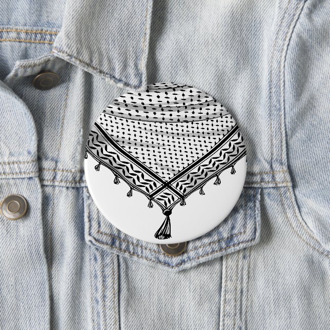 Keffiyeh palästinensischer Scarf Traditionelles Ge Button (Beispiel)