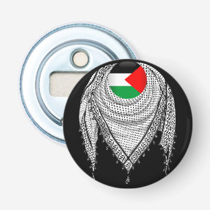 Keffiyeh palästinensischer Scarf Traditionelles Ge Flaschenöffner