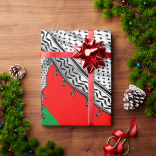 Keffiyeh palästinensischer Scarf Traditionelles Ge Geschenkpapier