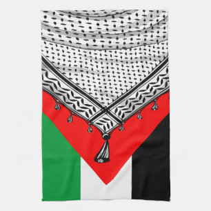 Keffiyeh palästinensischer Scarf Traditionelles Ge Geschirrtuch