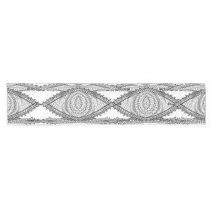 Keffiyeh palästinensischer Scarf Traditionelles Ge Kurzer Tischläufer